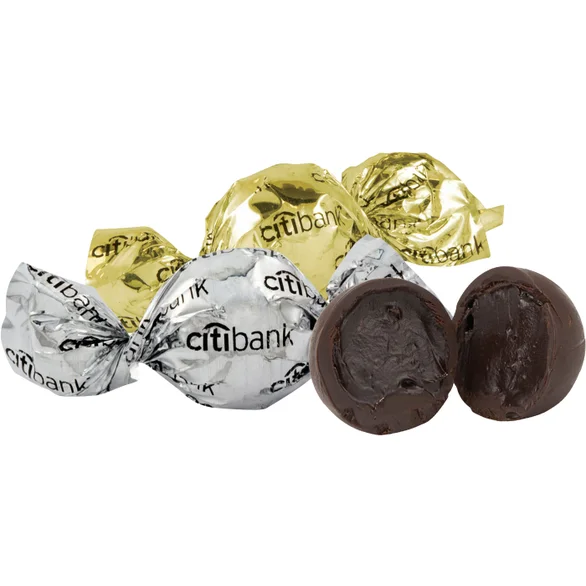 Promotional Wrapped Chocolates Twist Wrapped Truffles