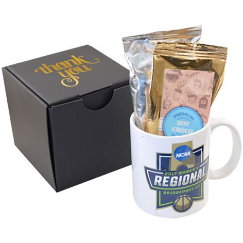 Promotional Mug Gift Set with Hot Chocolate