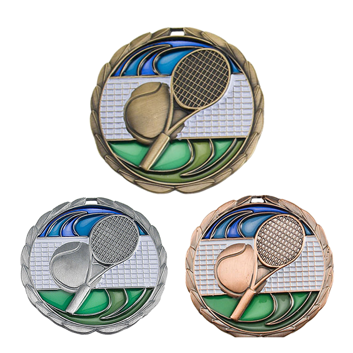 Medals: Tennis Promotional Medals: Tennis