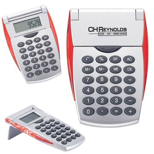 Promotional Silver Flip Calculator