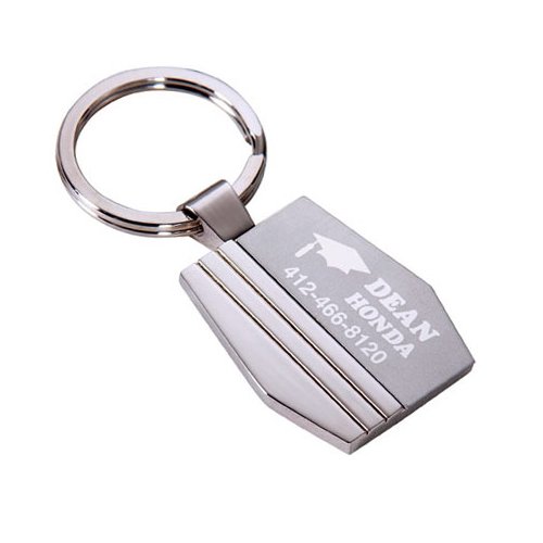 Promotional Grooved Key Ring