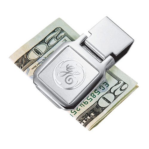Promotional Chrome Money Clip - Square