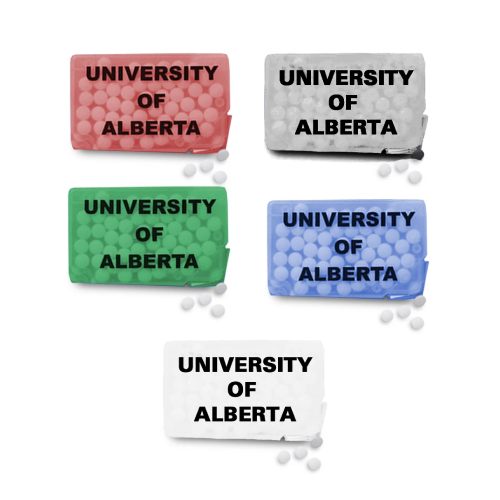 Promotional Slim Mints Rectangular Design