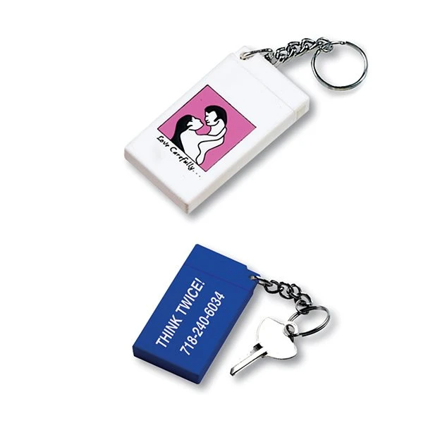 Promotional Safety Storage Key Chain