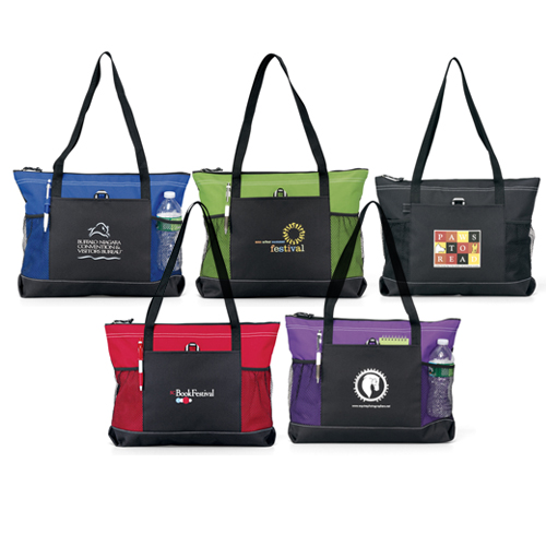View Image 2 of Select Zippered Promotional Tote
