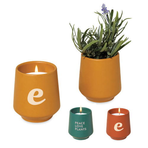 Promotional Modern Sprout® Rooted Candle