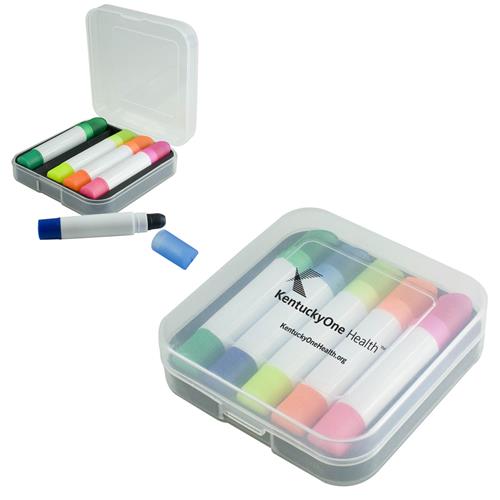 Promotional Wax Highlighter Set