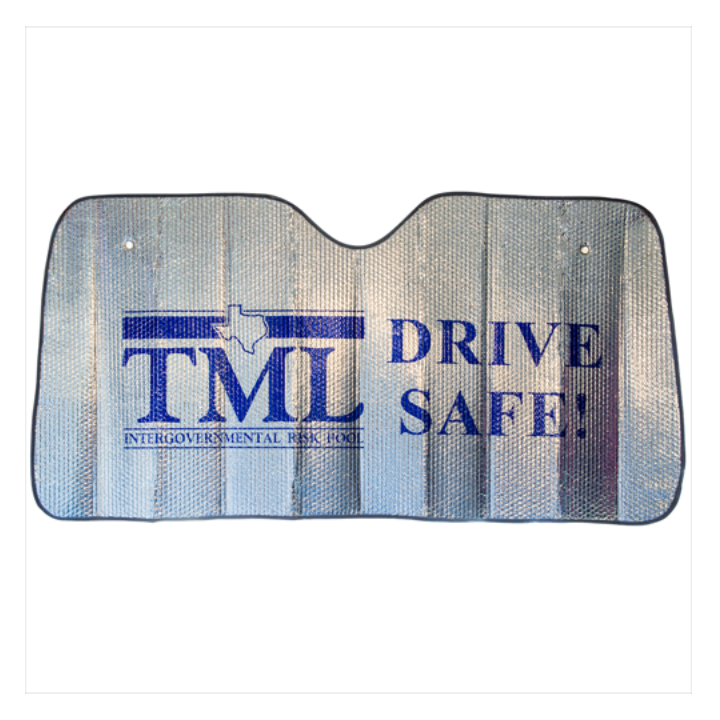Promotional Mylar Accordion Fold Sunshade