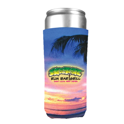 Promotional Slim Can Cooler - 12 Ounce (Full Color)