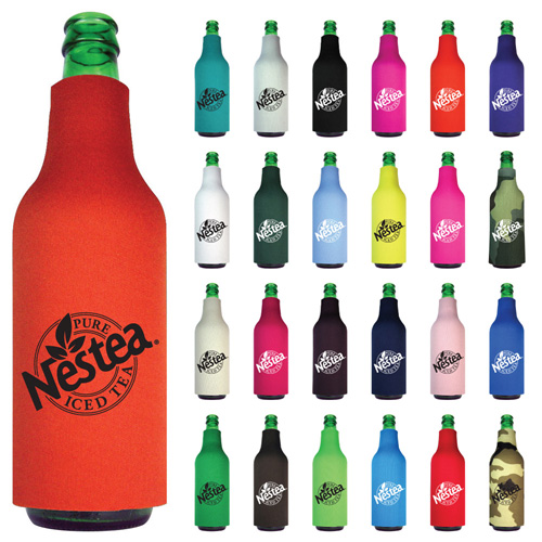 View Image 2 of Custom Slide Over Bottle Cooler (2 Sides) 
