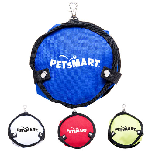 Promotional Dual Collapsible Pet Bowls