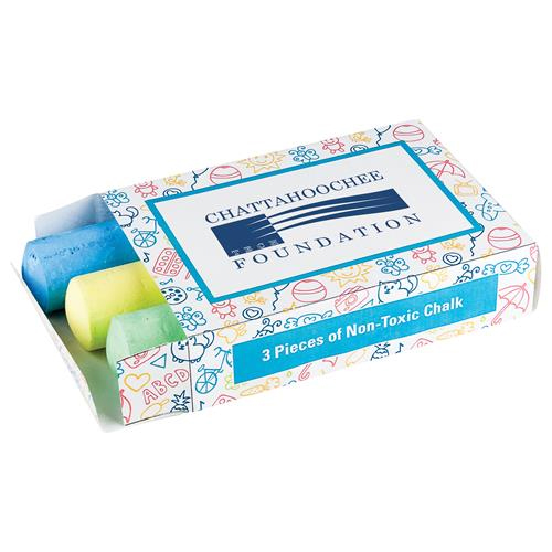 Promotional Sidewalk Chalk 3 Pack