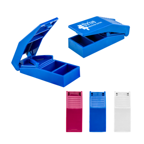 Promotional  2-in-1 Pill Box & Cutter