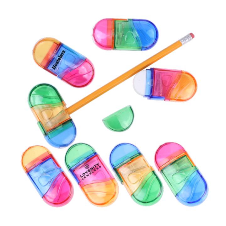 Promotional Combination Eraser Pencil Sharpener