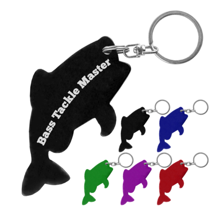 Promotional Fish Bottle Opener Keychain
