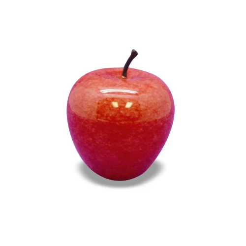 Promotional Red Marble Apple Paperweight