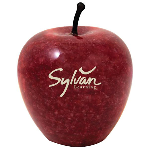 Promotional Marble Apple Paperweight