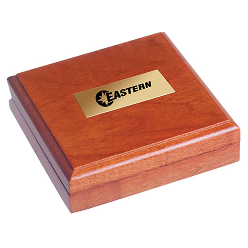 View Image 2 of Custom Executive Compass in Wood Box