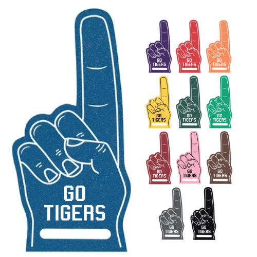 Promotional 12'' #1 Foam Finger w/Handle