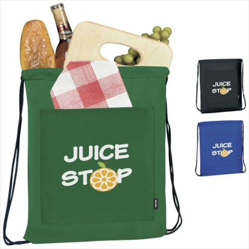 Promotional Koozie Drawstring Backpack Kooler