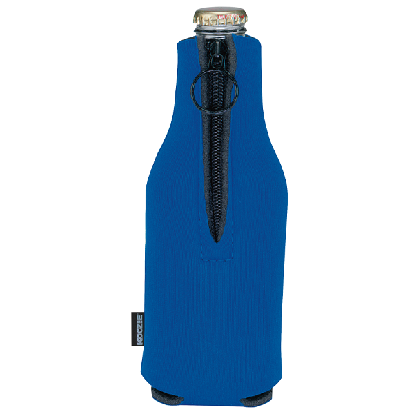 Collapsible Zip-Up Bottle Custom Koozie Kooler