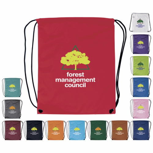 Promotional Nylon Drawstring Backpack