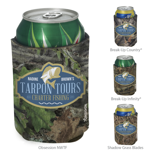 Promotional Mossy Oak® KOOZIE® Can Kooler 