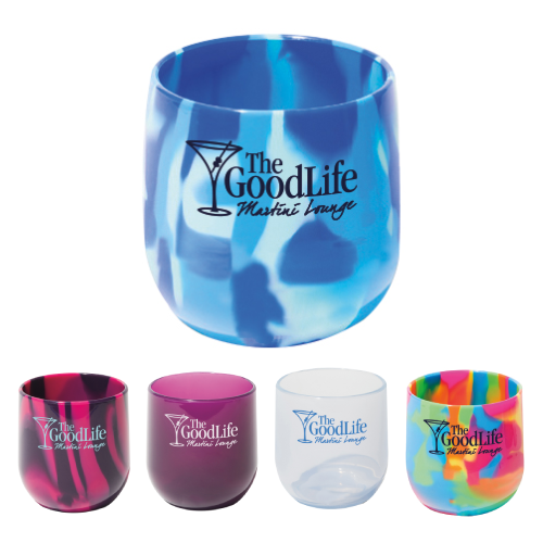 Promotional Silipint™ Silicone Custom Wine Glass