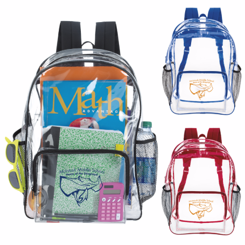 Promotional Clear Backpack