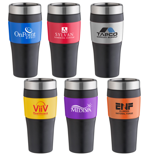 Promotional No-Slip-Grip Tumbler 16 oz