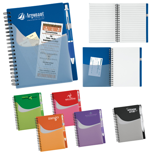 Promotional New Wave Pocket Buddy Notebook Set