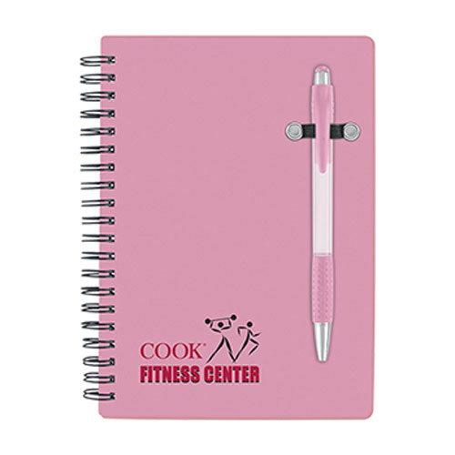 Promotional Pen-Buddy Notebook-PinK