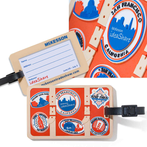 Promotional 2-D Luggage Tag