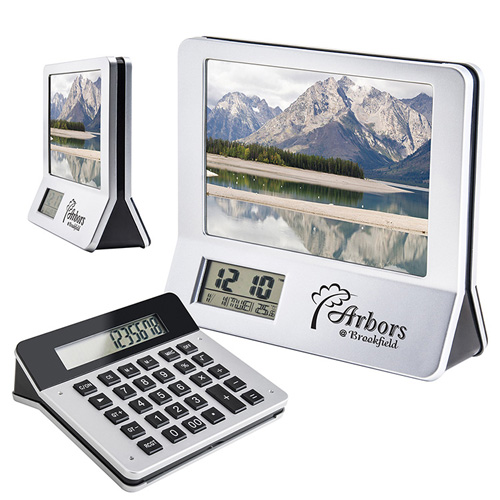 Promotional Calculator/Picture Frame/LCD Digital Clock
