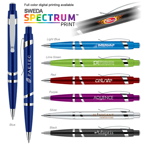 Promotional Hi-Shine Metallic Ballpoint Pen