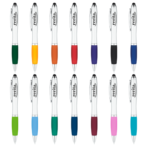 Promotional Curvaceous Ballpoint Stylus Pen