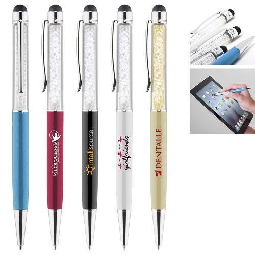 Promotional Shimmer Ballpoint Stylus Pen