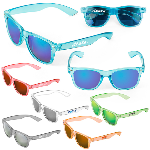 Promotional Waikiki Mirrored Tonal Sunglasses 