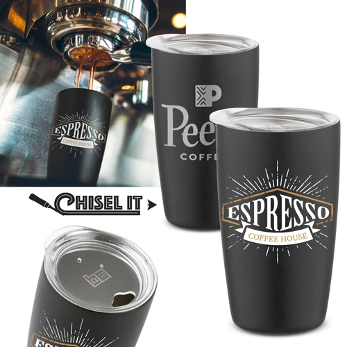 Promotional Basecamp® Espresso Tumbler - 8oz.