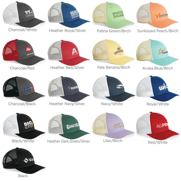 Promotional Richardson Low Profile Trucker Cap 