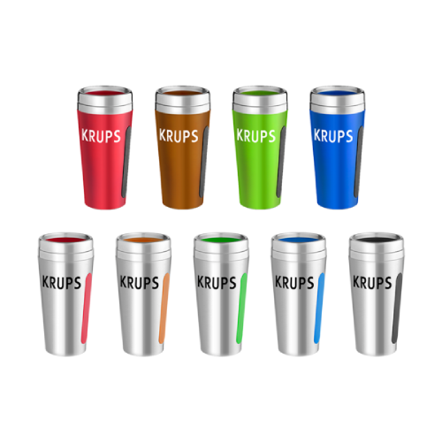 Promotional Dual Grip Travel Tumbler