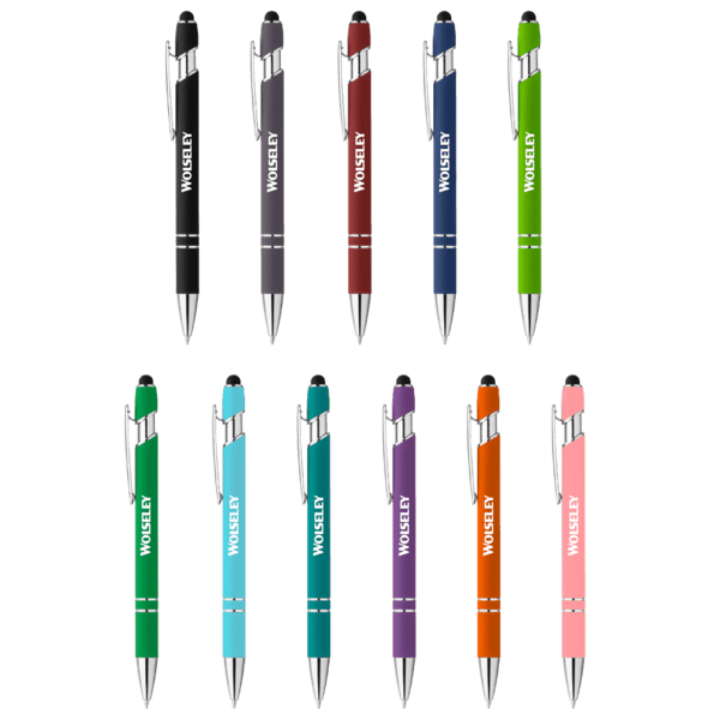 Promotional Athens Soft Touch Metal Ballpoint Pen