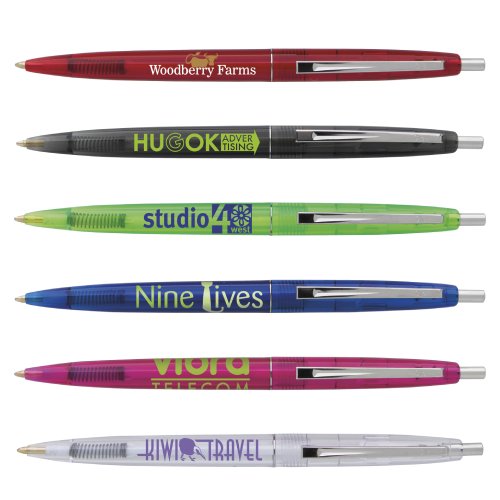 Promotional BIC® Clear Clics® Pen