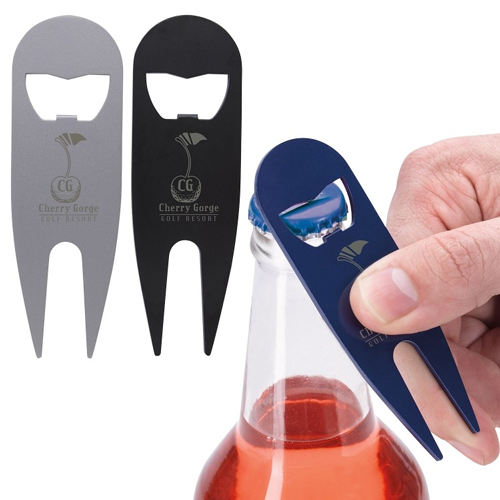 Promotional Divot Tool with Bottle Opener