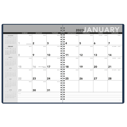 Custom Monthly Planner- Dated 