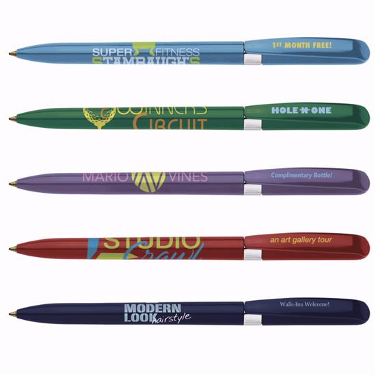 Custom BIC® Pivo® Chrome Pen