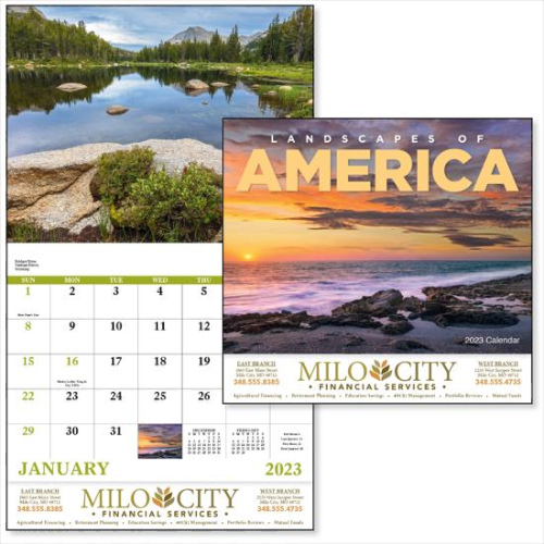 View Image 3 of Landscapes America Calendar