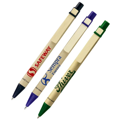 Promotional Recycled Paper Retractable Pen