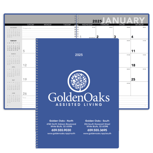 Promotional Custom Monthly Planner- Dated