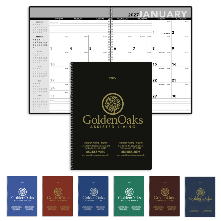 Promotional Monthly Planner With Dates